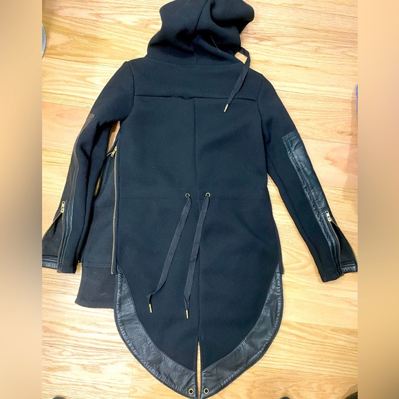 Skin Graft leather jackets, turtle neck - Picture 2 of 5